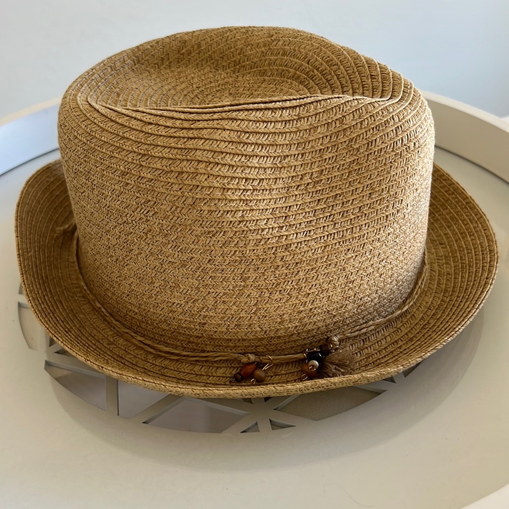 Nine West Womens Packable Fedora Hat (Brown Multi, One Size)